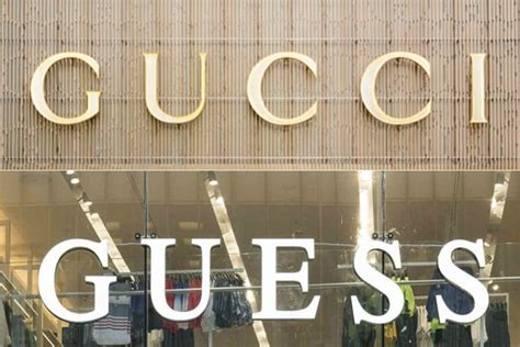 gucci sue guess|guess and gucci trademark battle.